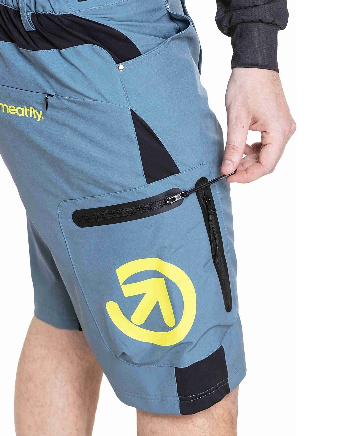 Shorts Meatfly Duke - Storm  - men´s
