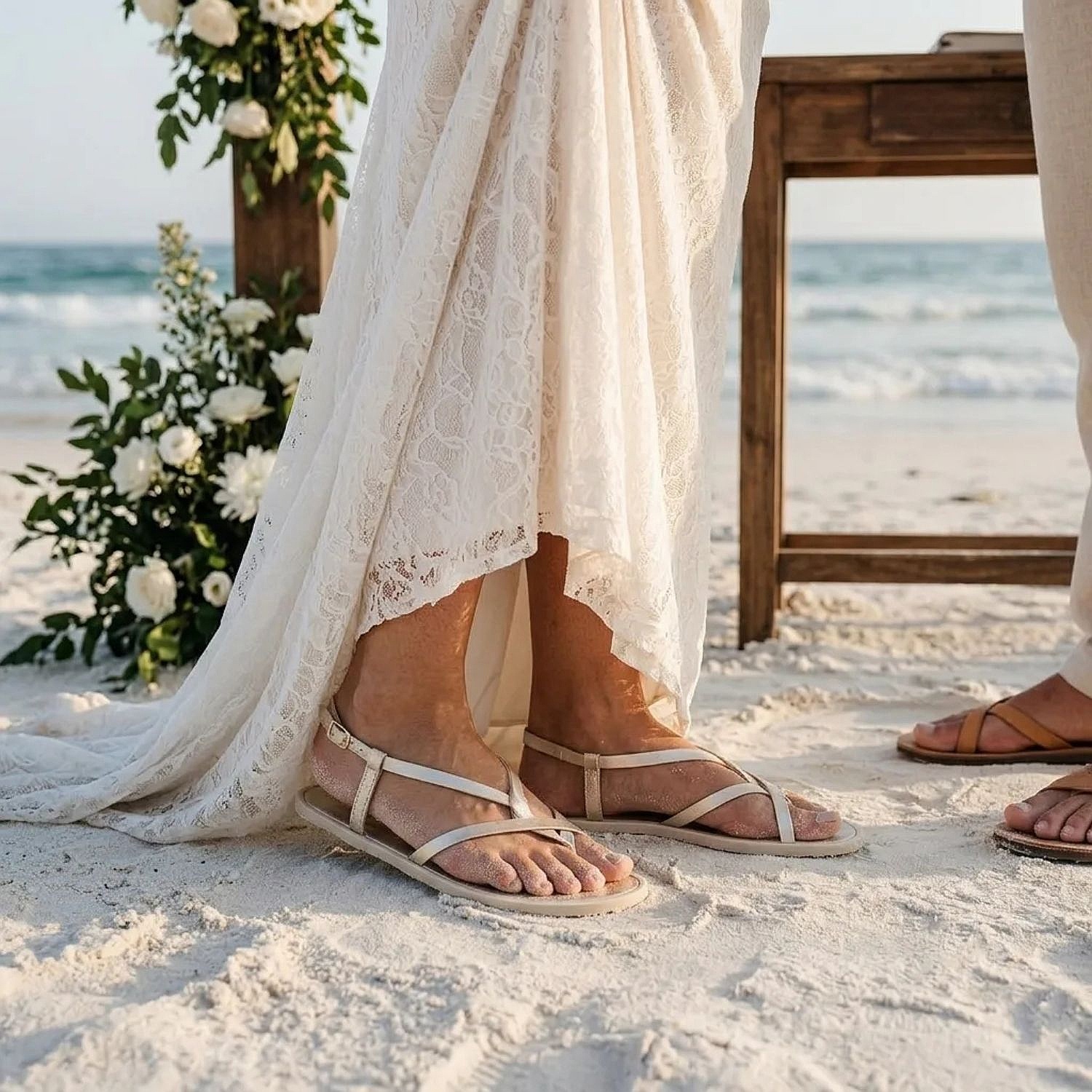Schuhe Groundies Maya - Champagne - women´s