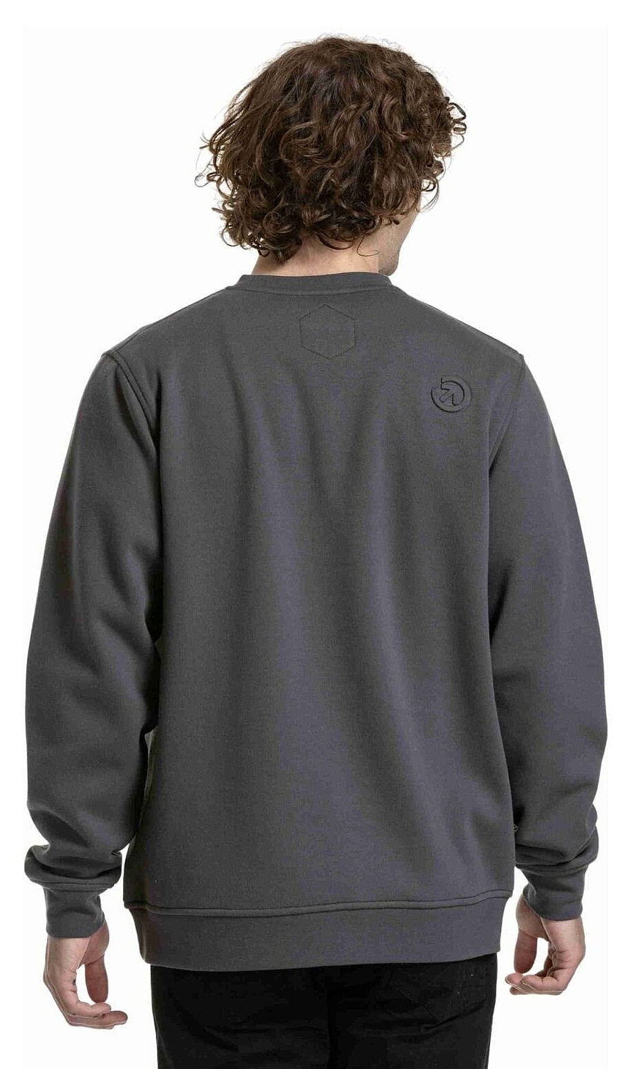 sweat-shirt Meatfly Luke - Dark Grey - men´s