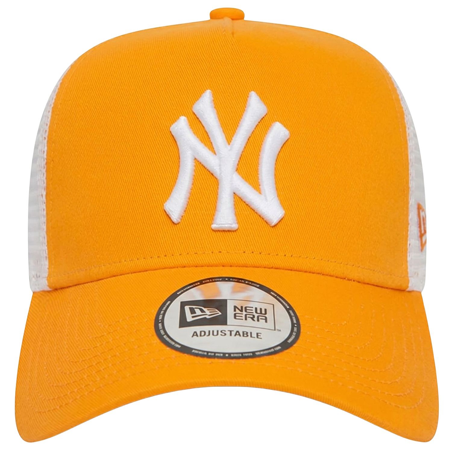 czapka z daszkiem New Era League Essential Trucker MLB New York Yankees - Tennessee Orange/White - men´s