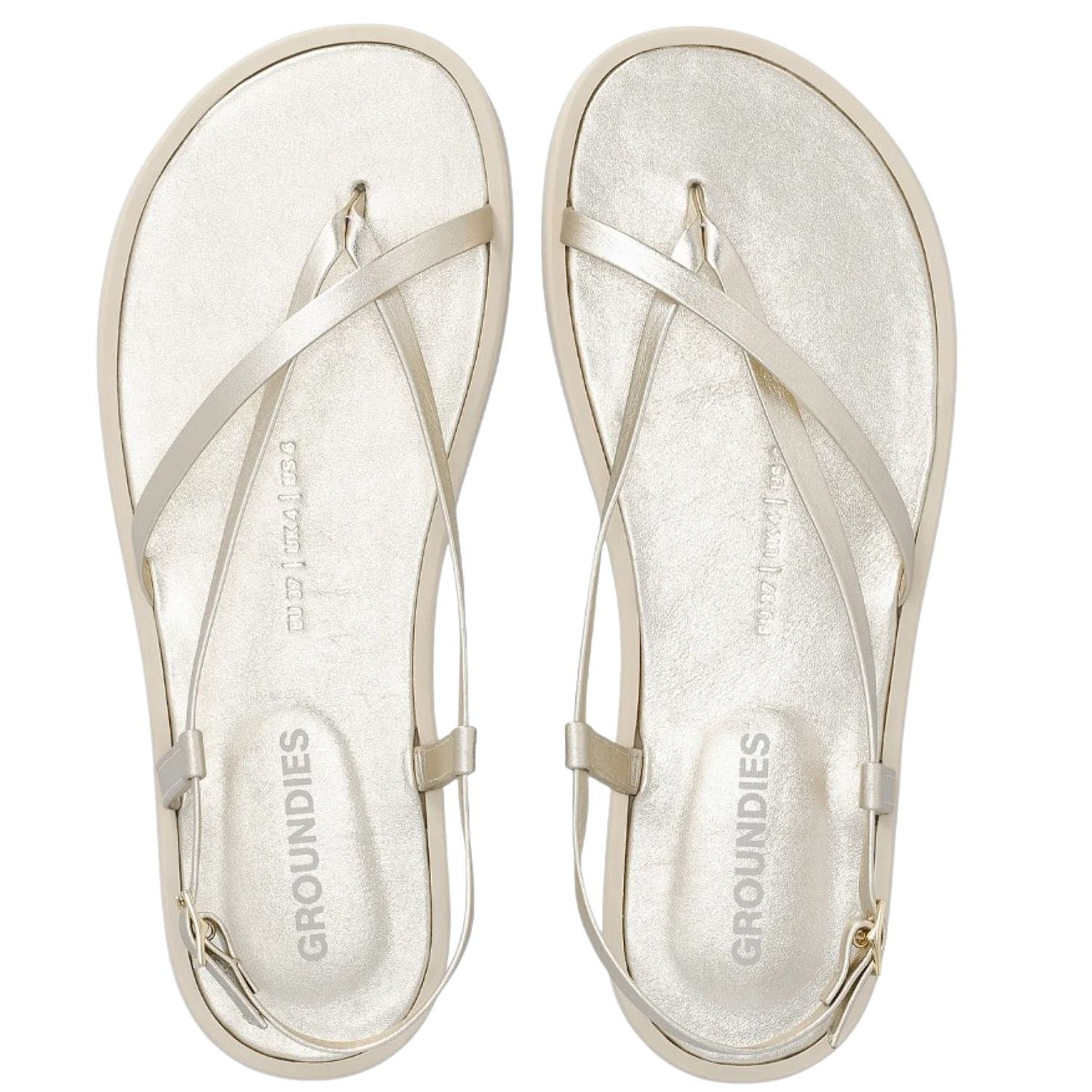 Schuhe Groundies Maya - Champagne - women´s
