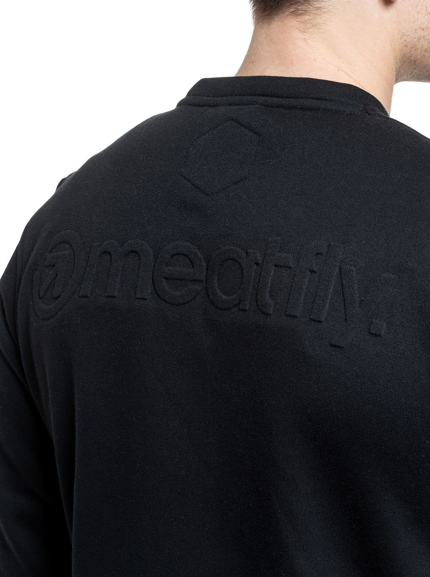 bluza Meatfly Luke - Crewneck Black - men´s