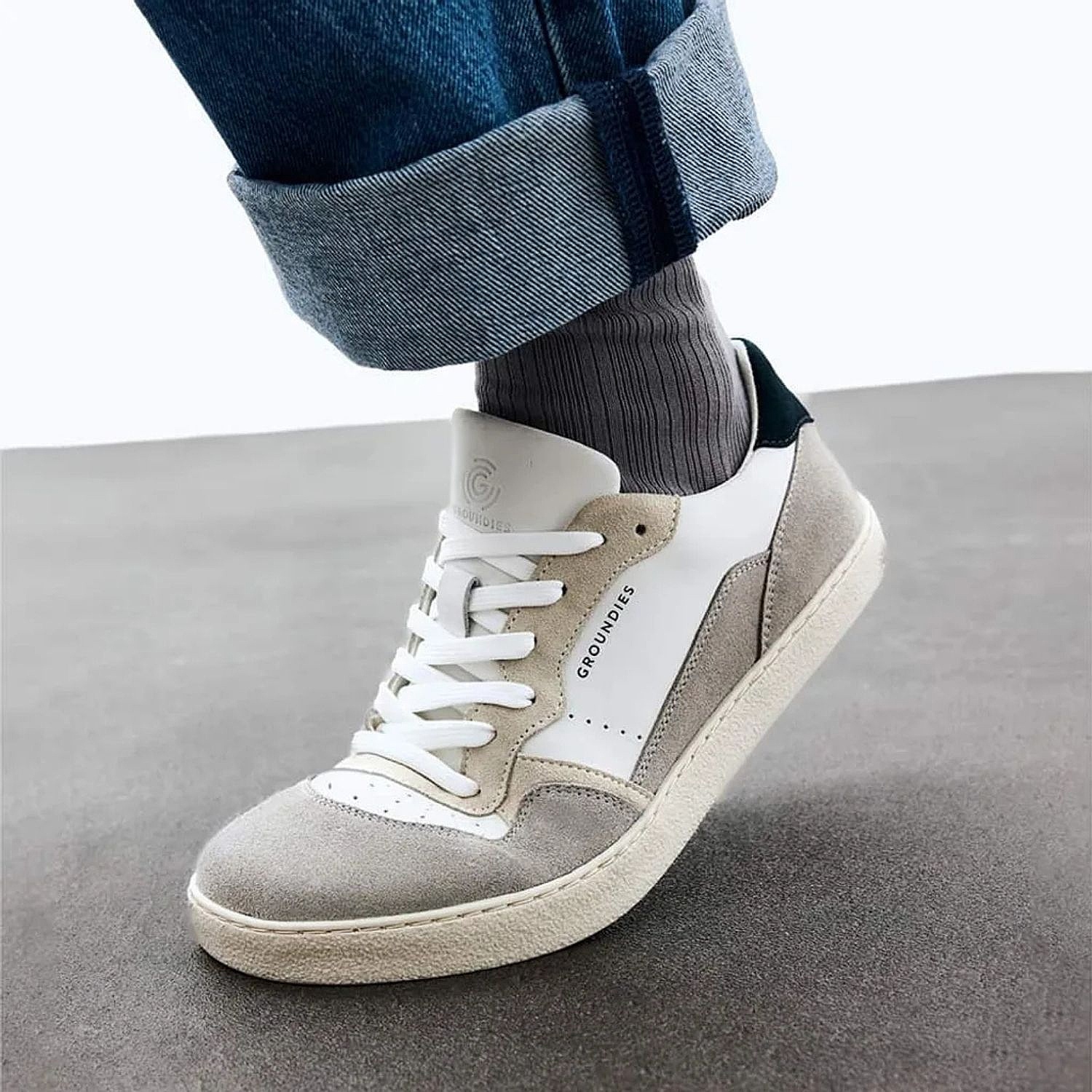 chaussures Groundies Nova GS1 - Green/Gray