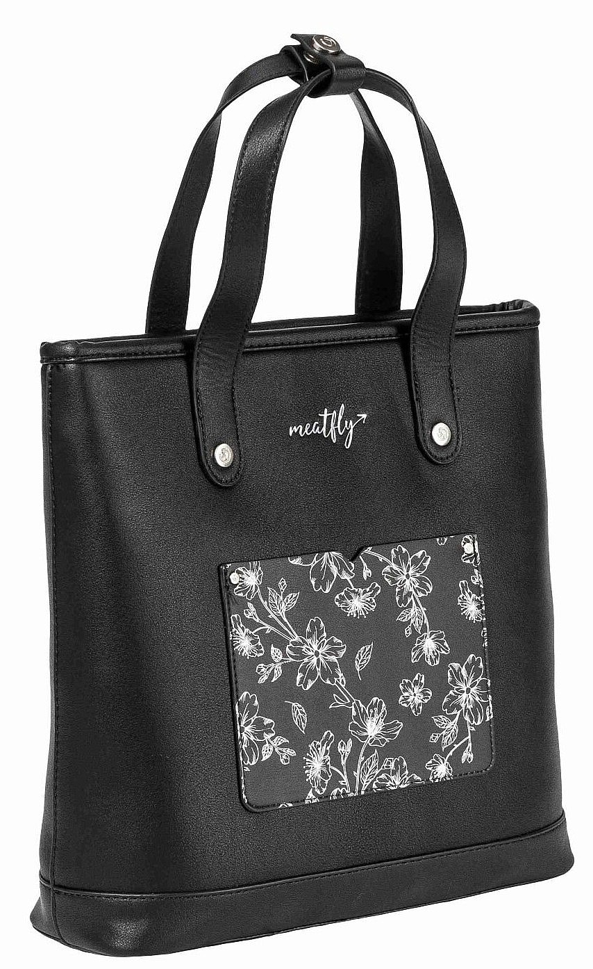sac bandoulière  Meatfly Kerry - Blossom Black - women´s