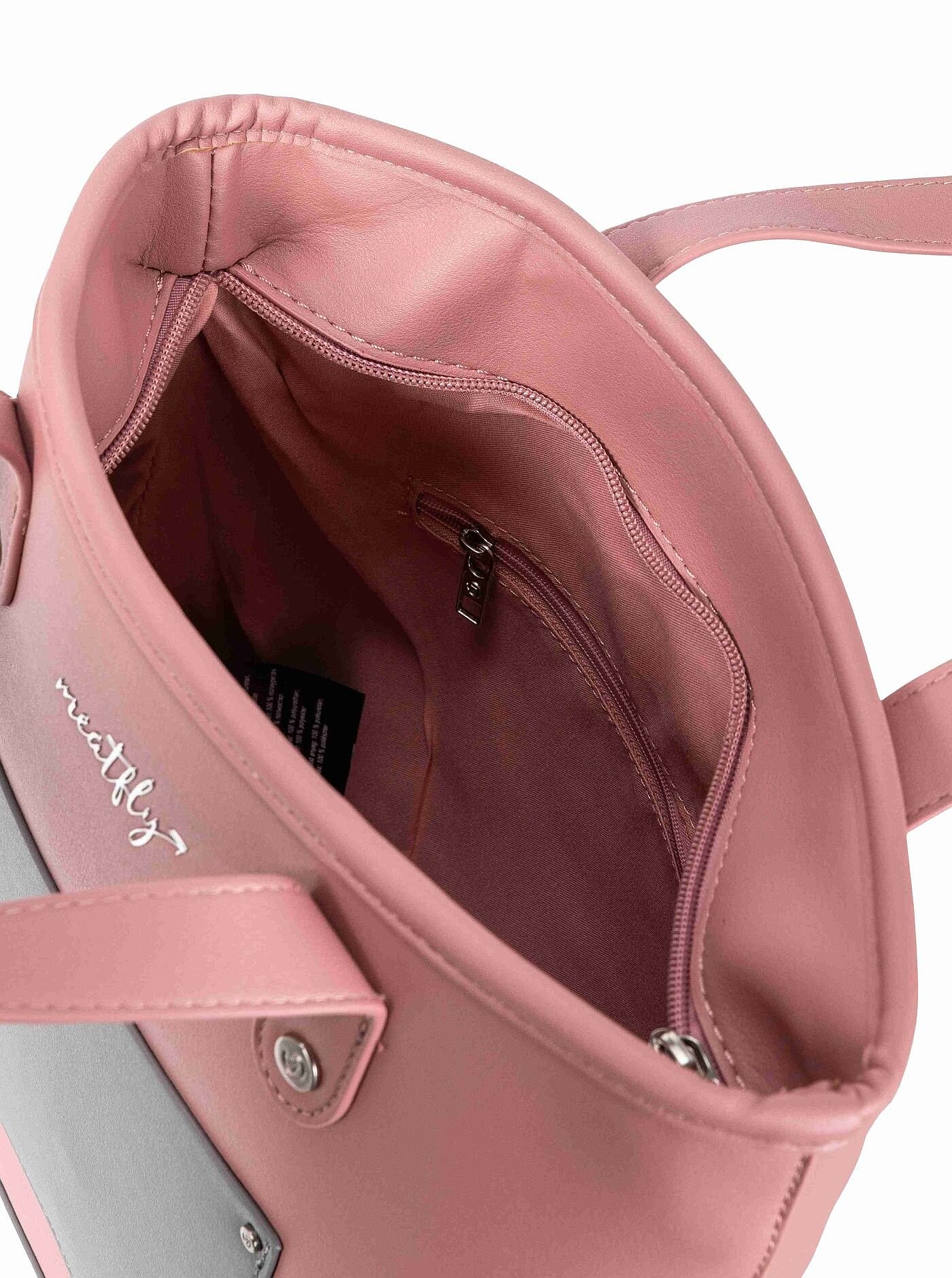 sac bandoulière  Meatfly Kerry - Dusty Rose/Light Grey - women´s