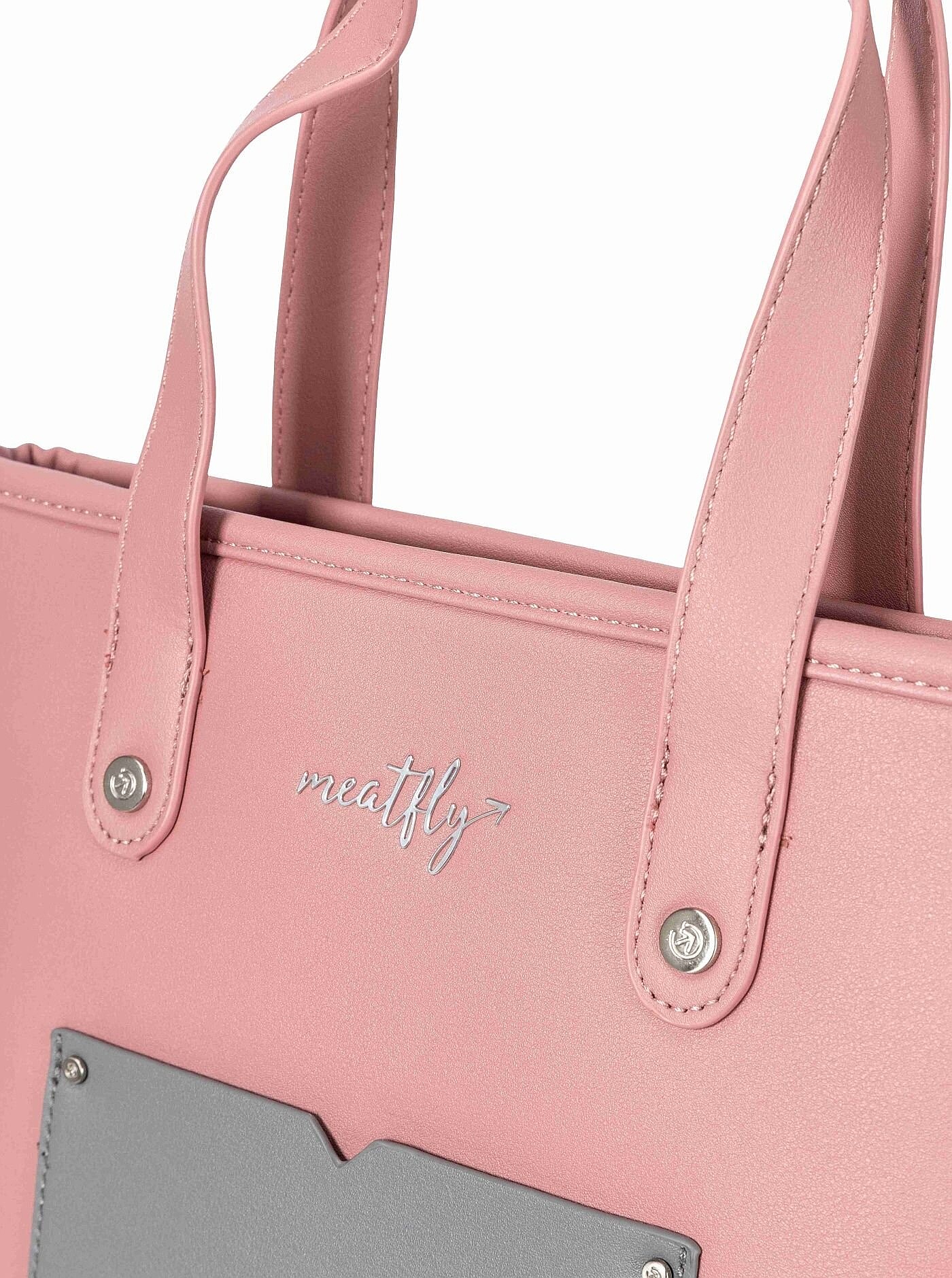 sac bandoulière  Meatfly Kerry - Dusty Rose/Light Grey - women´s