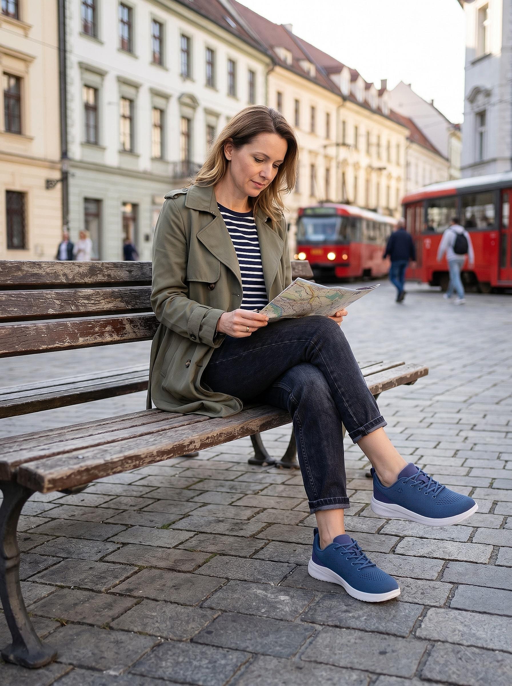 boty Be Lenka Aerra - Navy