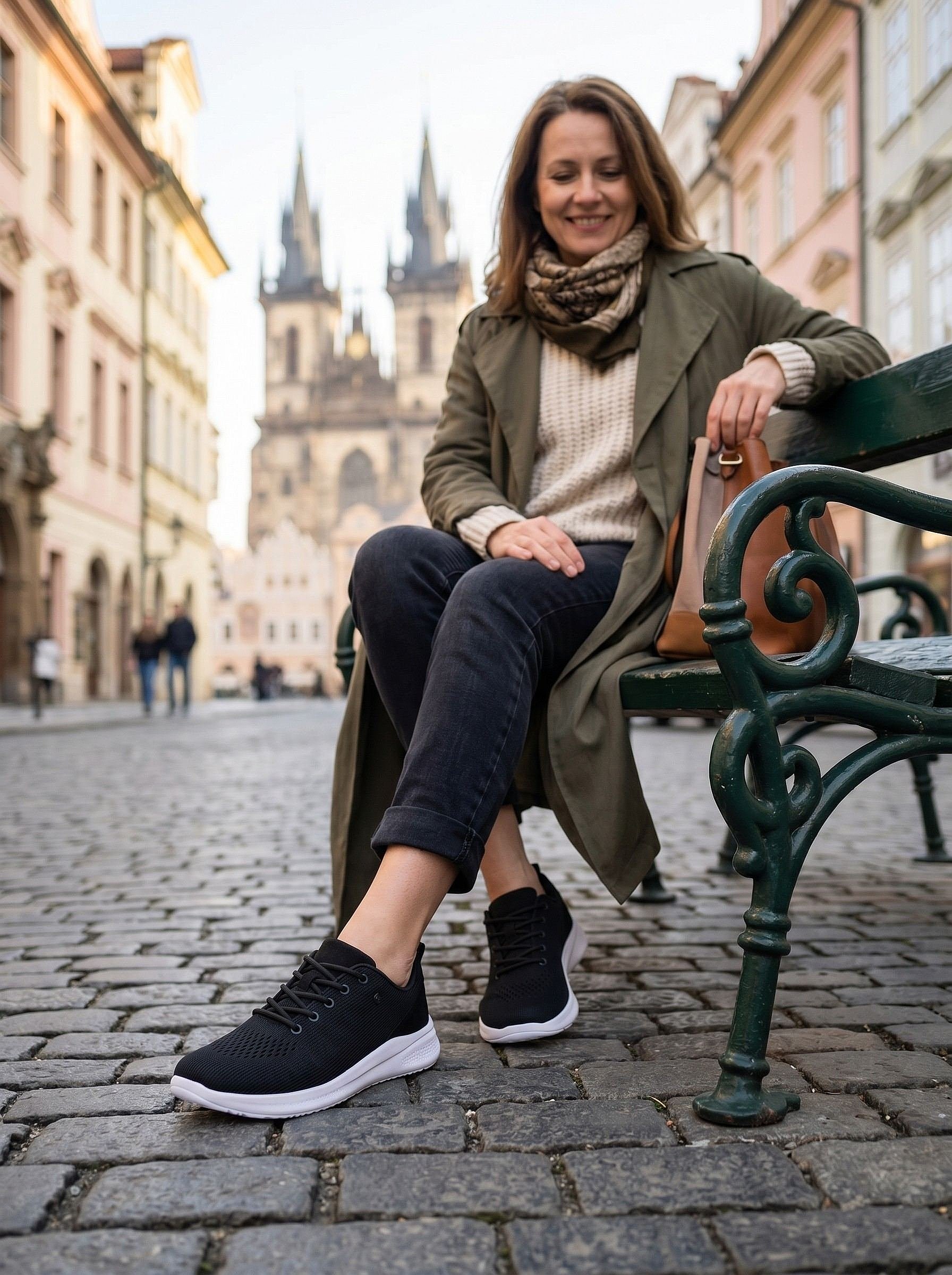 boty Be Lenka Aerra - Black & White