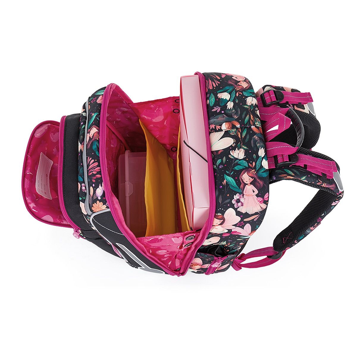 plecak Topgal BEBE 26002 - Pink/Black - girl´s