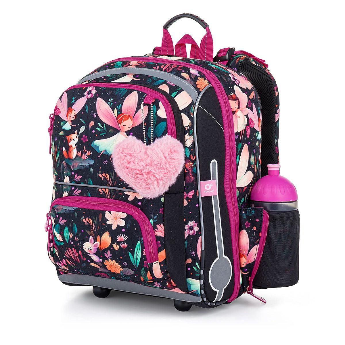 plecak Topgal BEBE 26002 - Pink/Black - girl´s