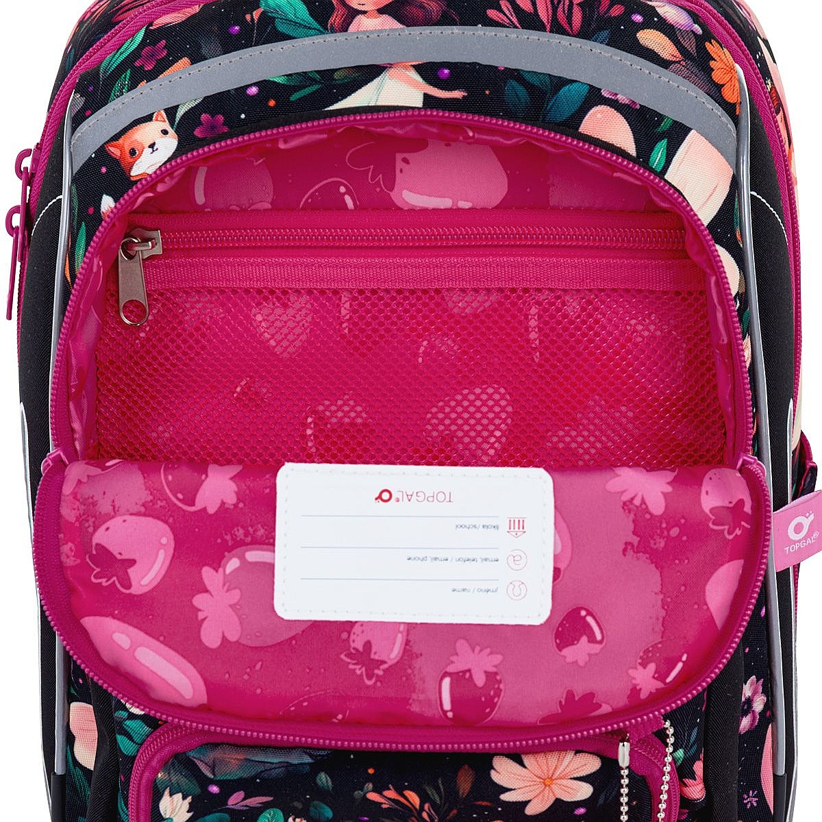 plecak Topgal BEBE 26002 - Pink/Black - girl´s