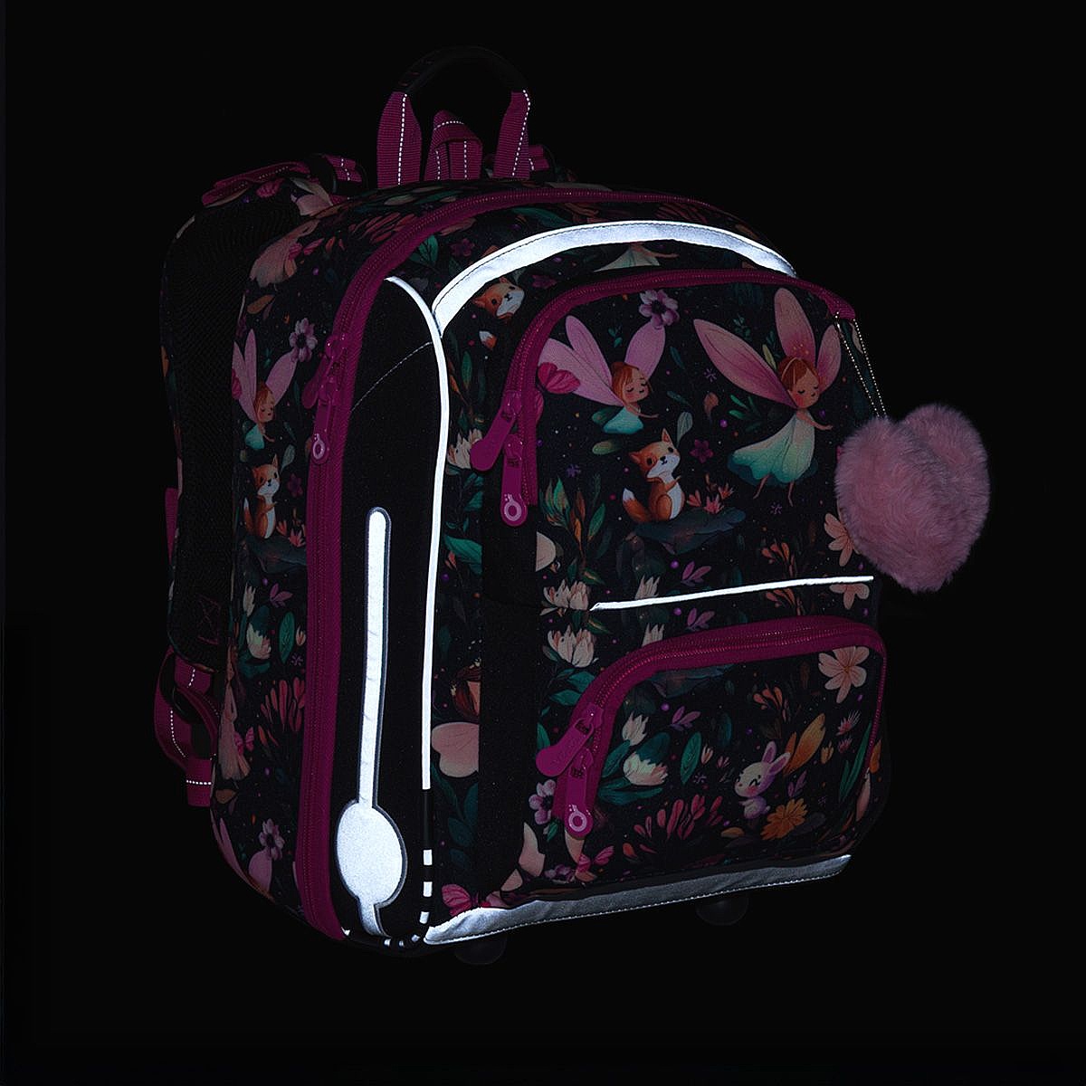 plecak Topgal BEBE 26002 - Pink/Black - girl´s