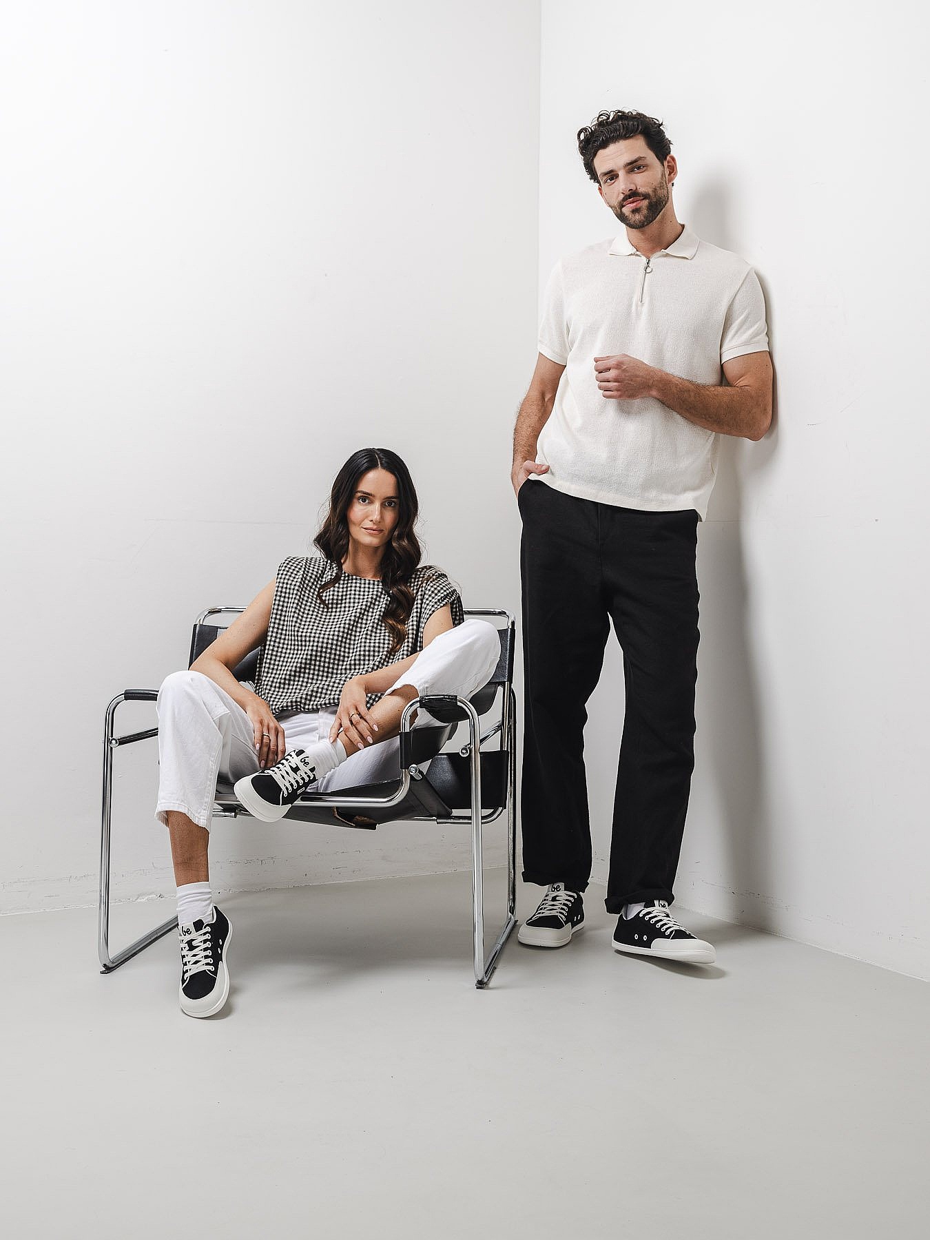 chaussures Be Lenka Rebound - Black & White