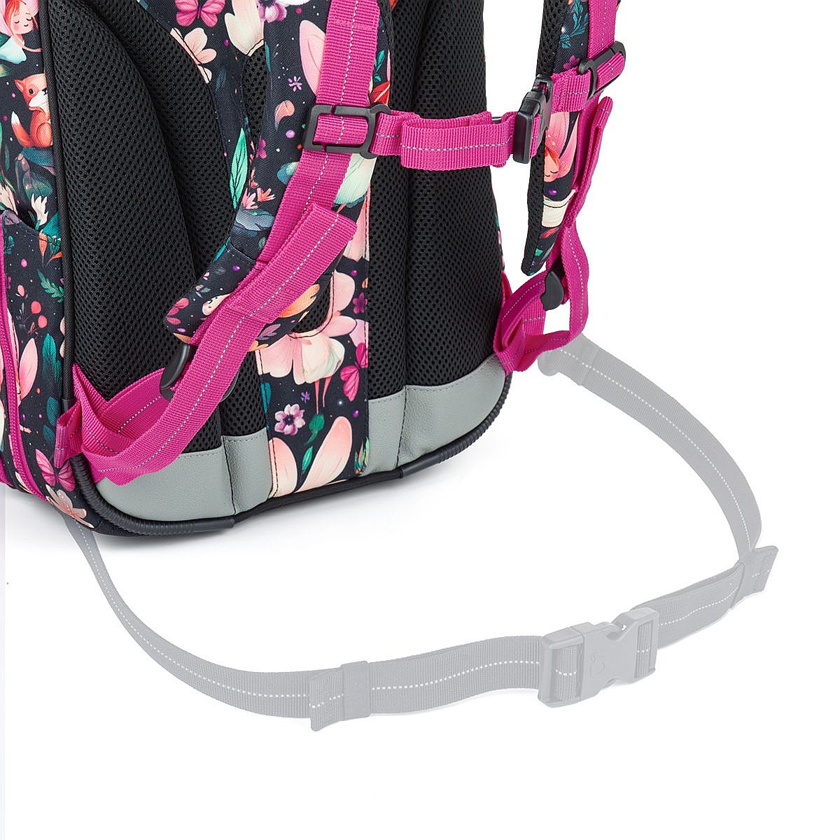 plecak Topgal BEBE 26002 - Pink/Black - girl´s
