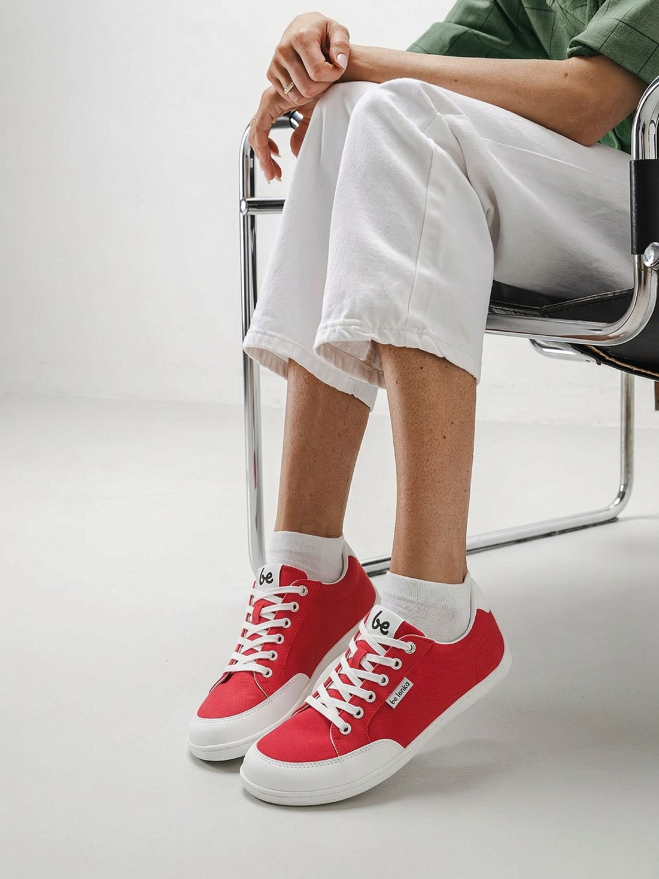 chaussures Be Lenka Rebound - Red & White