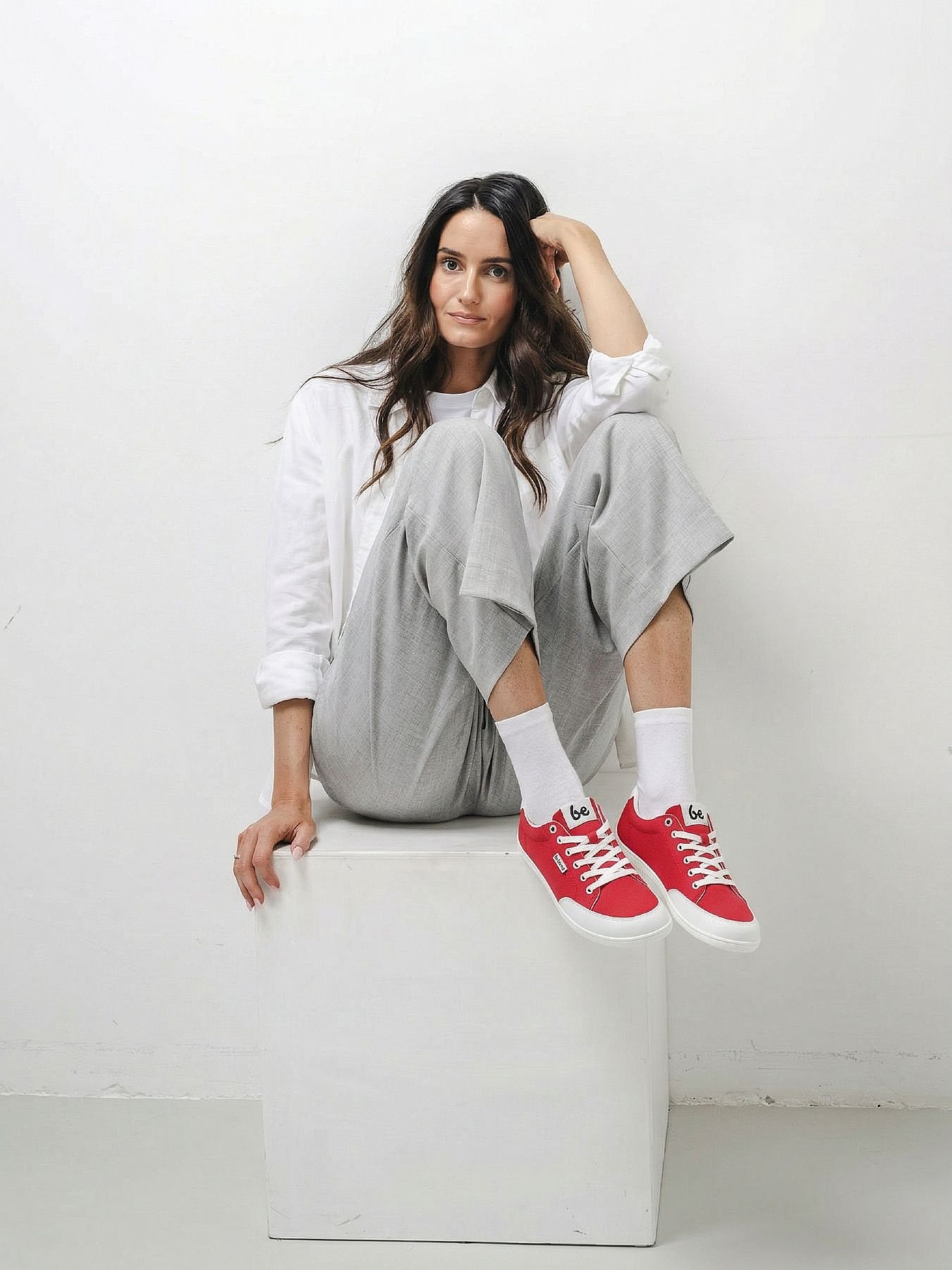 chaussures Be Lenka Rebound - Red & White