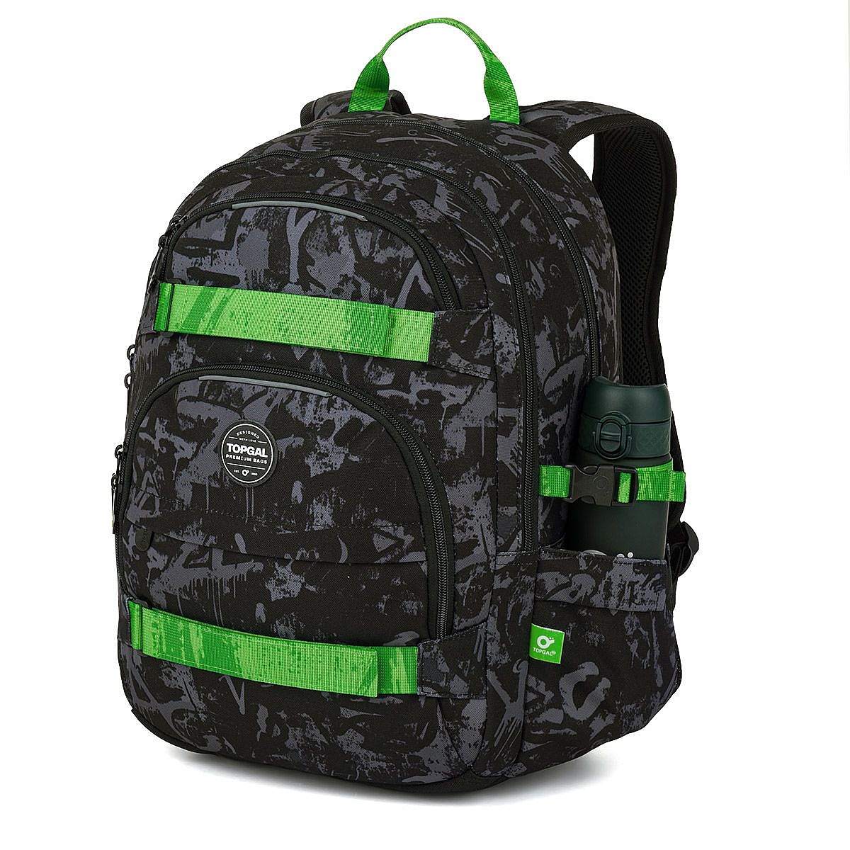 ruksak Topgal VIKI 26041 - Green/Black