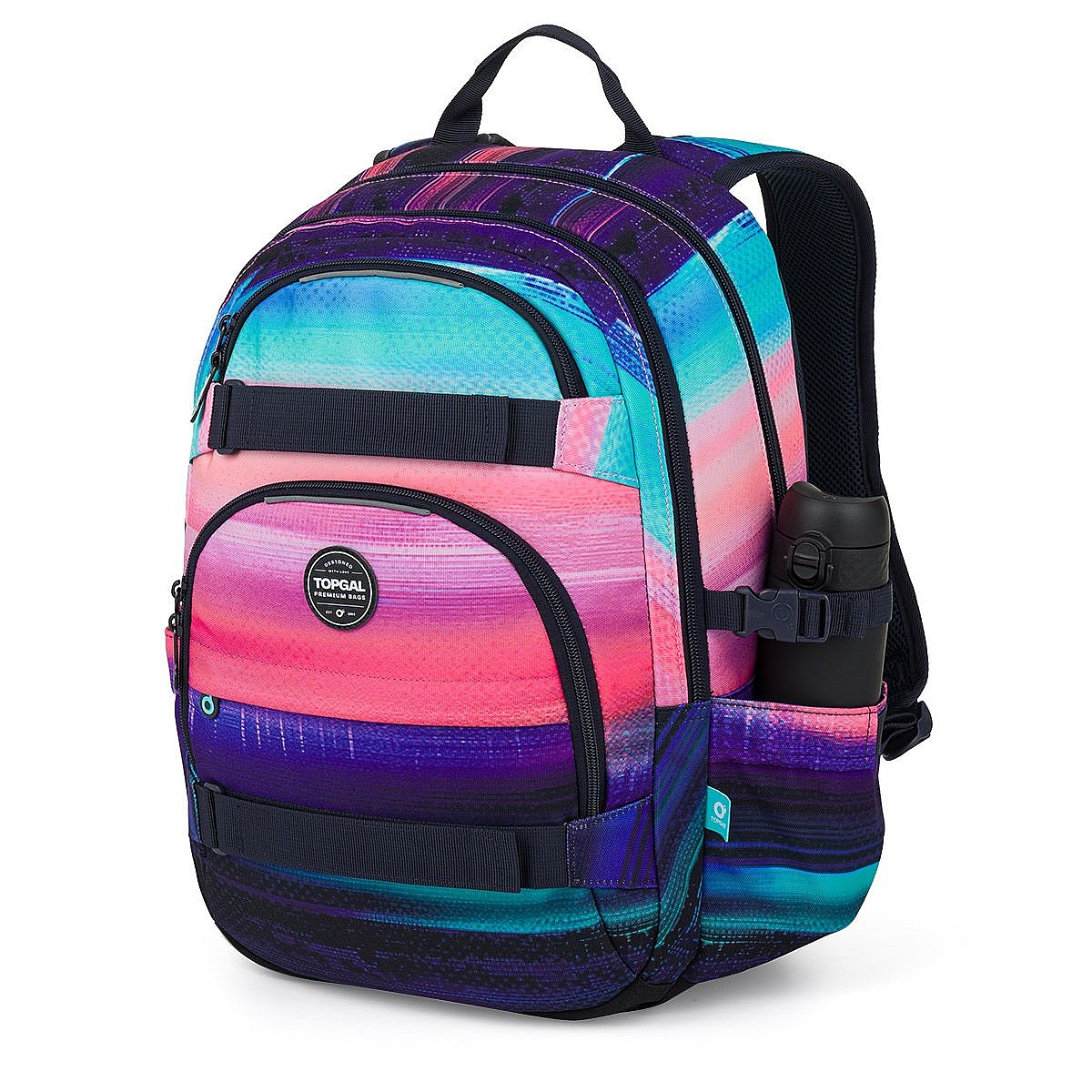 batoh Topgal VIKI 26038 - Turquoise/Blue/Purple