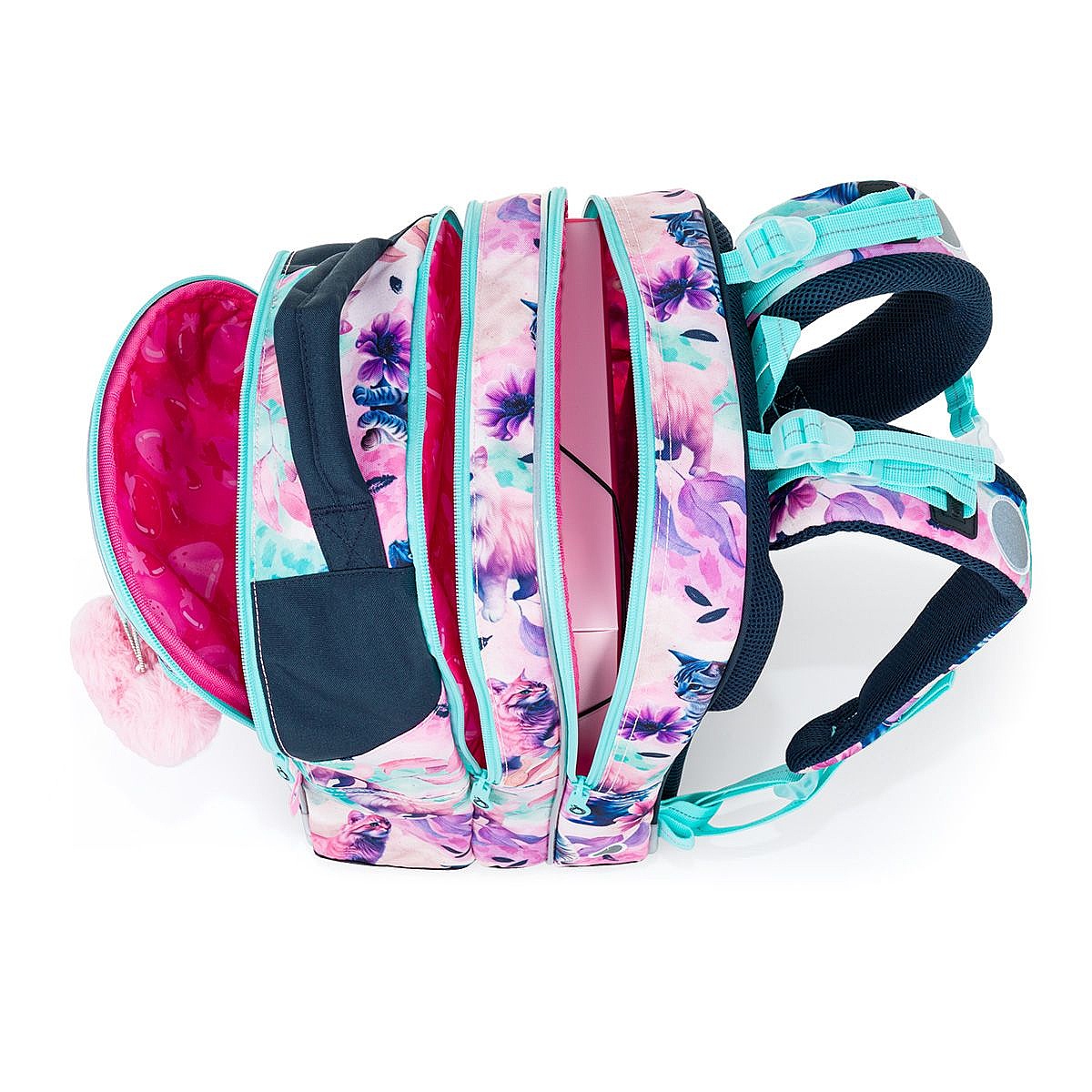 ruksak Topgal COCO 26006 - Pink/Blue - girl´s