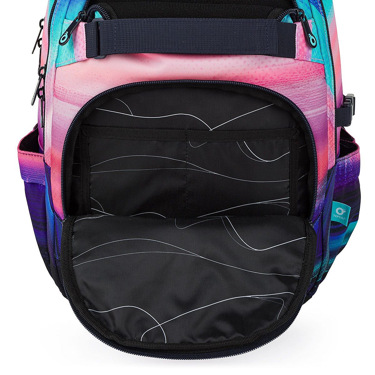 batoh Topgal VIKI 26038 - Turquoise/Blue/Purple