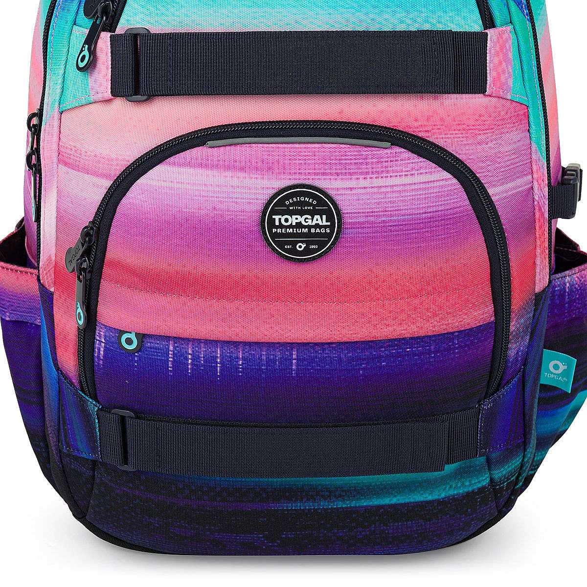 batoh Topgal VIKI 26038 - Turquoise/Blue/Purple
