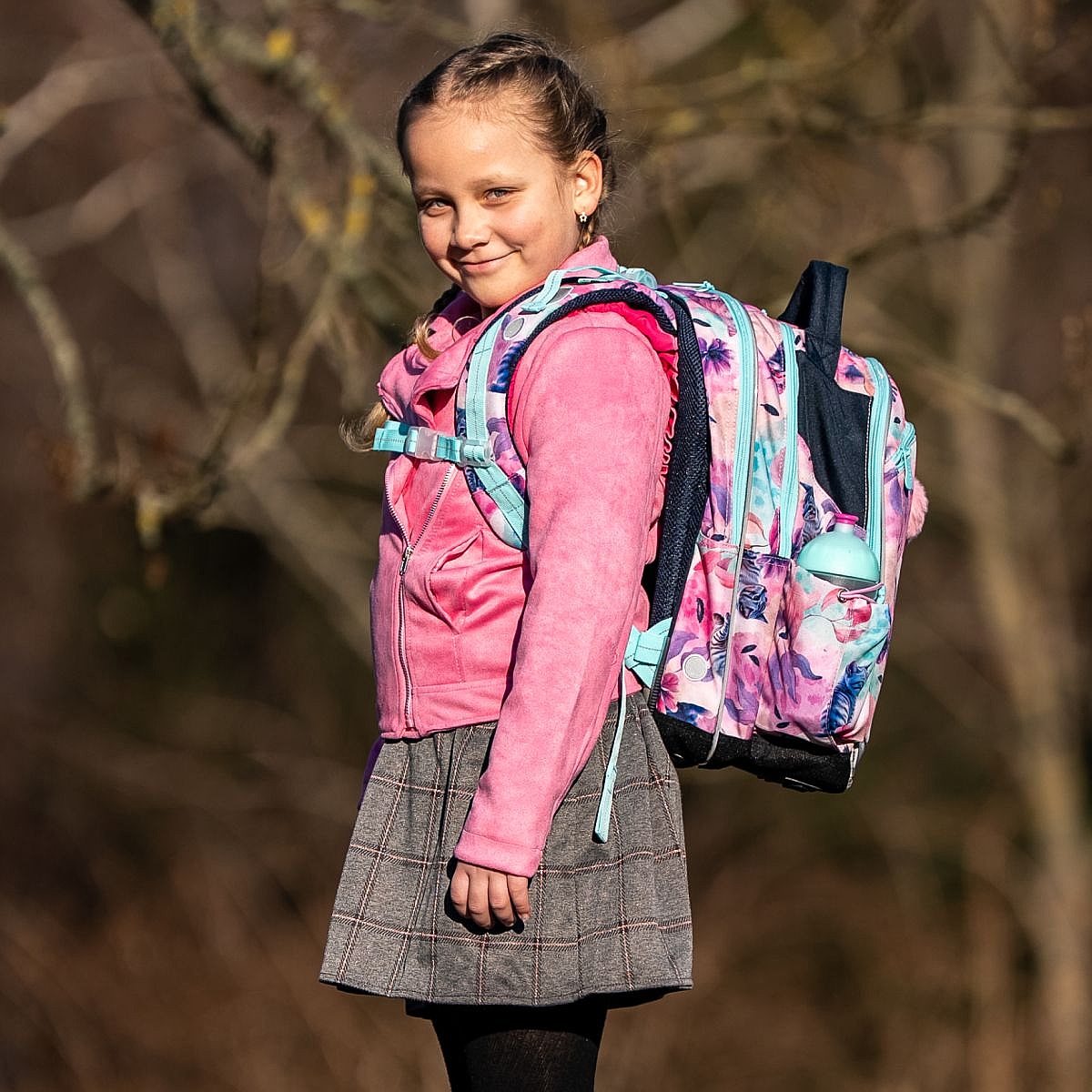 ruksak Topgal COCO 26006 - Pink/Blue - girl´s