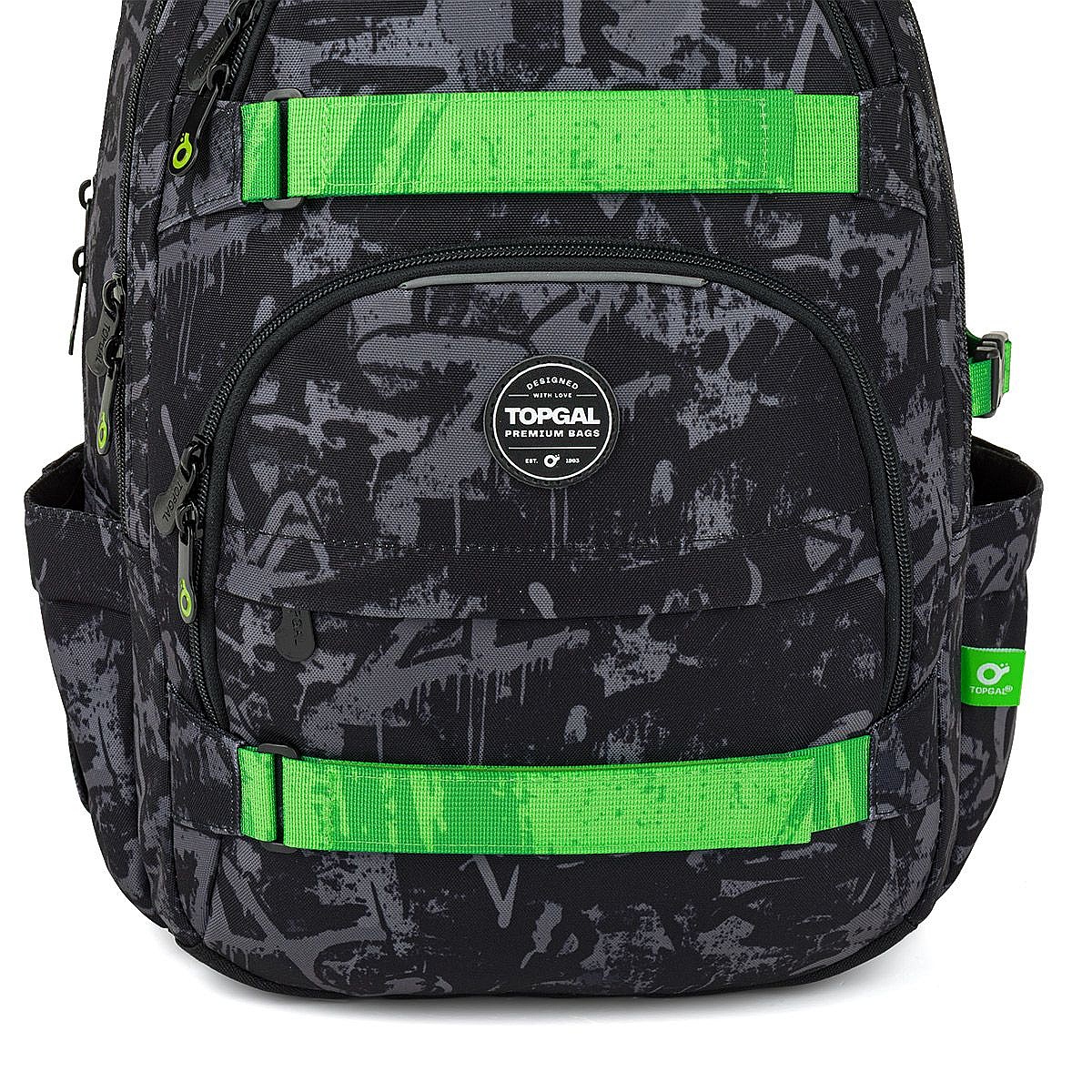 ruksak Topgal VIKI 26041 - Green/Black