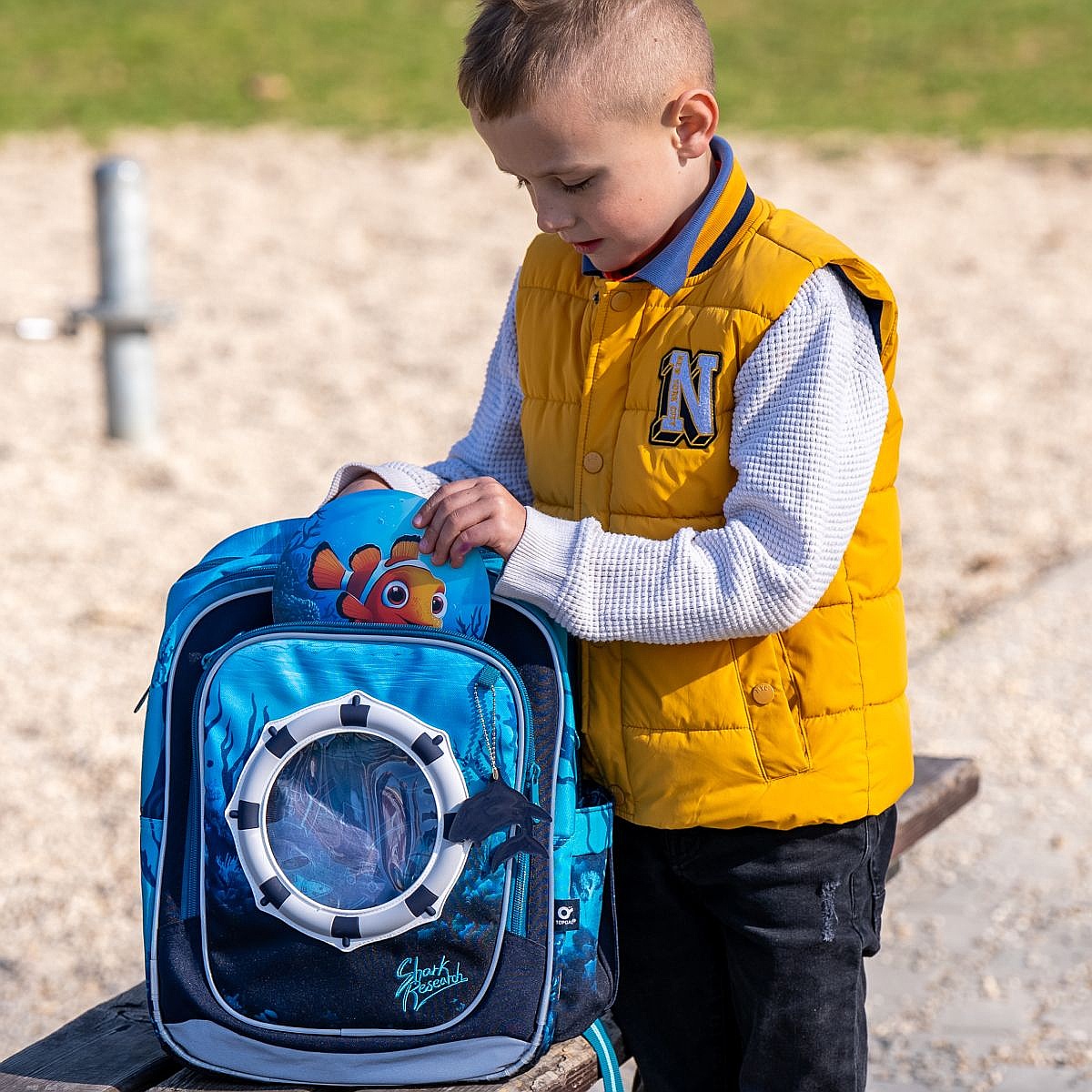 ruksak Topgal ENDY 26014 - Blue - boy´s