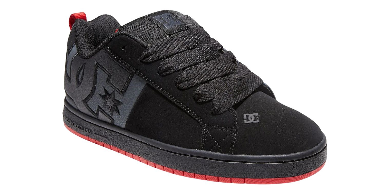 chaussures DC Court Graffik SQ - BYR/Black/Grey/Red - men´s