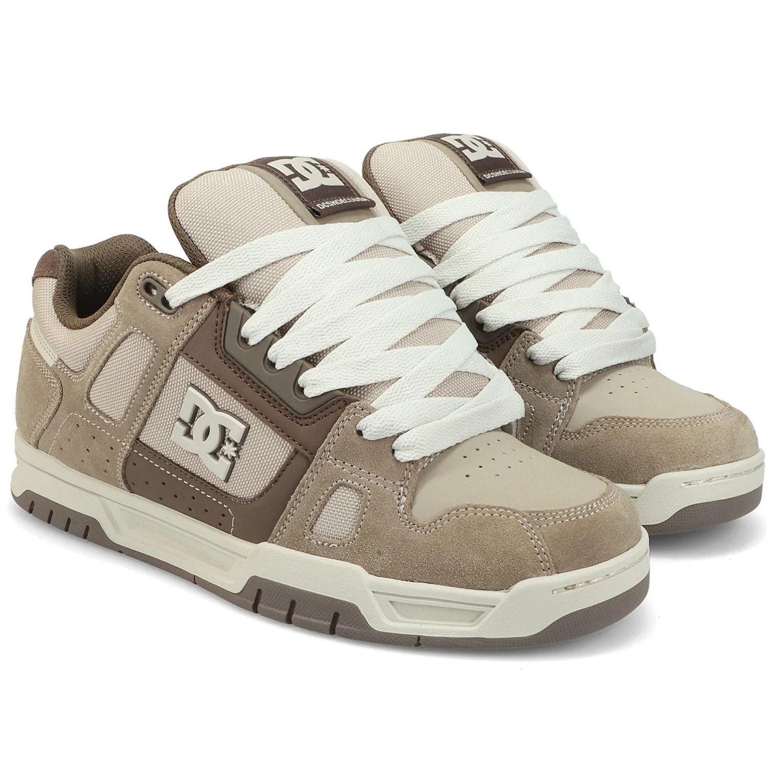 chaussures DC Stag - 259/Taupe/Off White - men´s