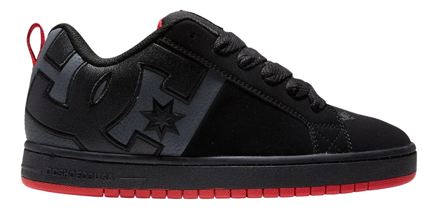 chaussures DC Court Graffik SQ - BYR/Black/Grey/Red - men´s