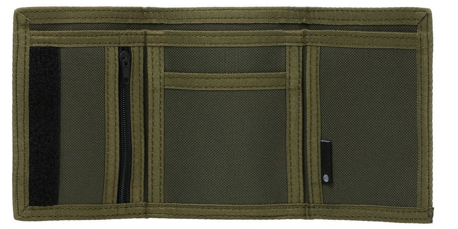 portefeuille Element Brand Trifold - CSN0/Forest Night - men´s