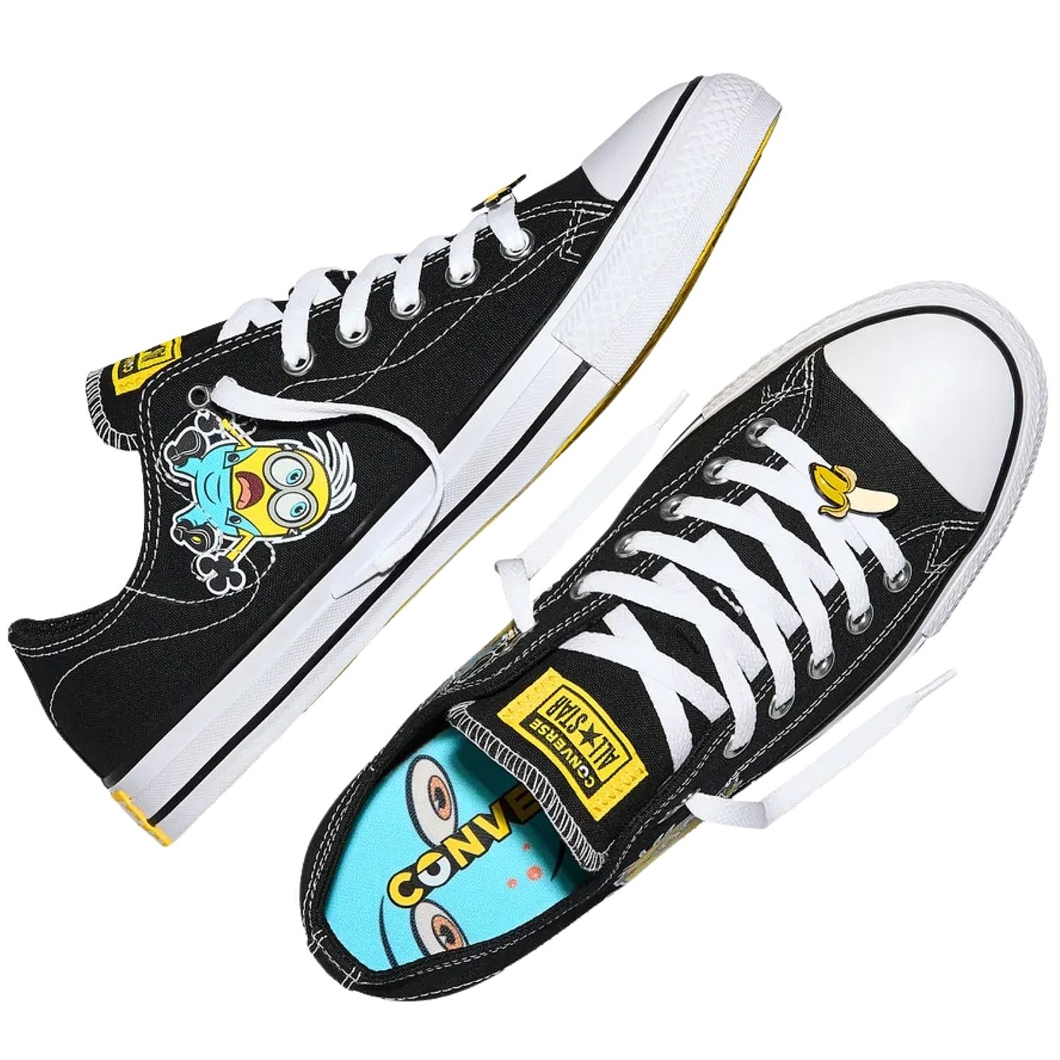 chaussures Converse Chuck Taylor All Star Minions OX - A21404/Black/Multi/White