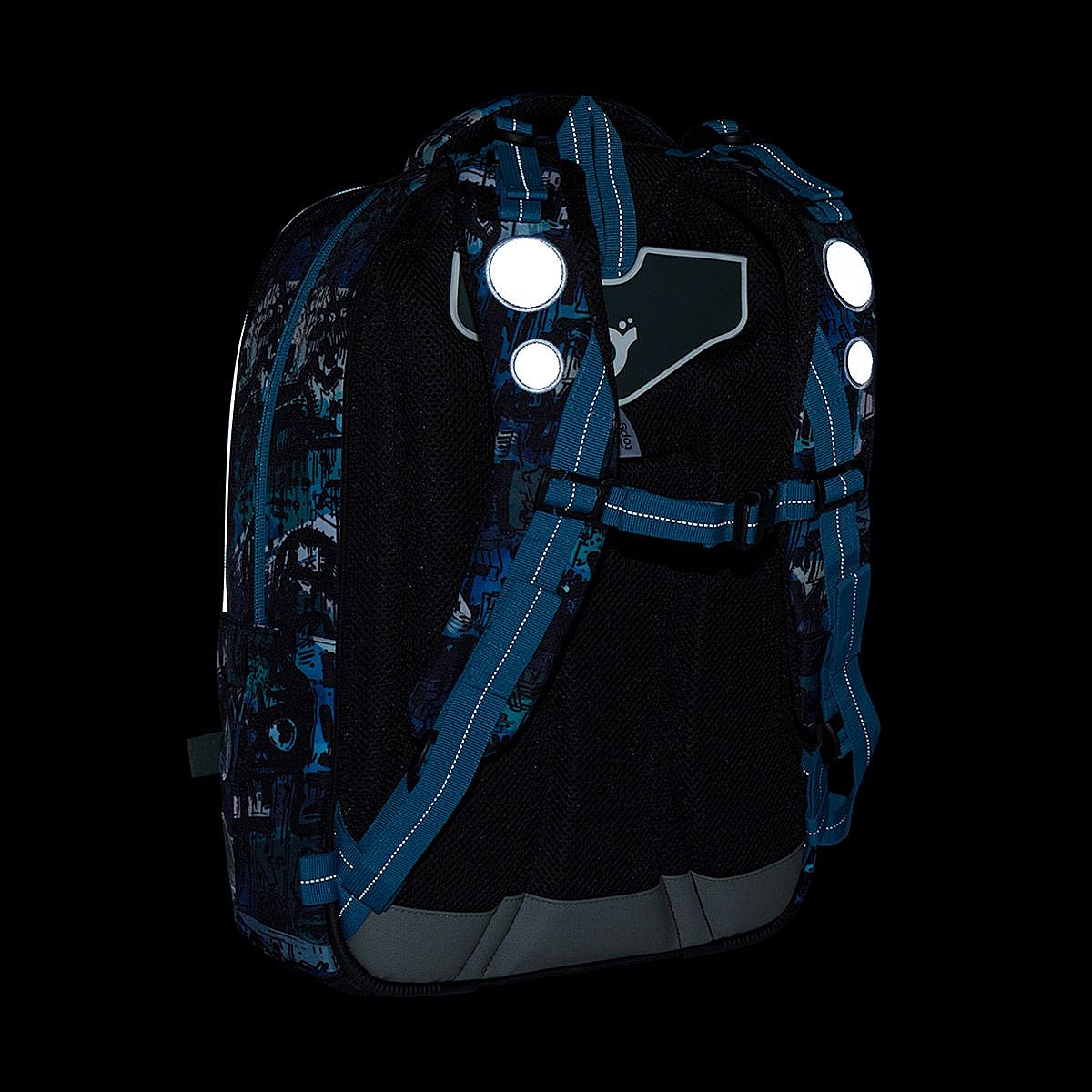 plecak Topgal LORI 26020 - Blue/Black - unisex junior