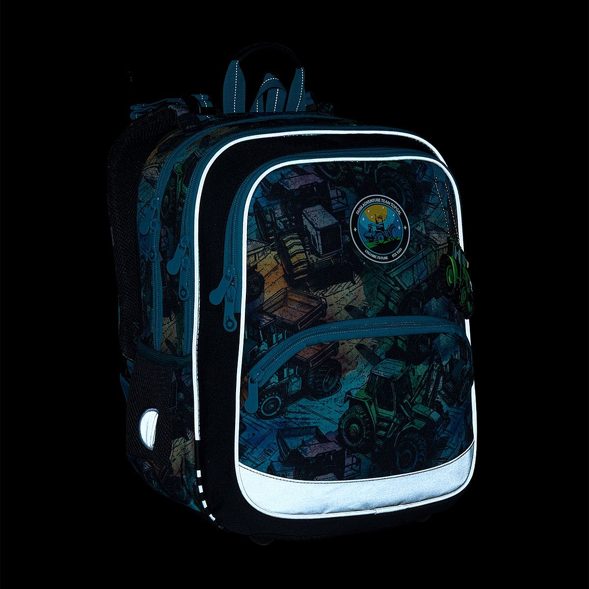 backpack Topgal BAZI 26018 - Green/Blue - boy´s