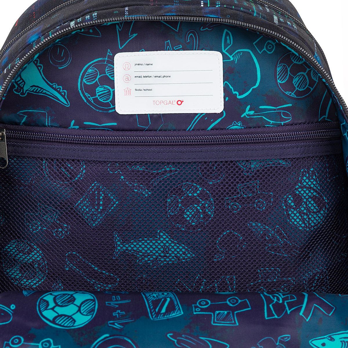 batoh Topgal CODA 26021 - Blue/Black