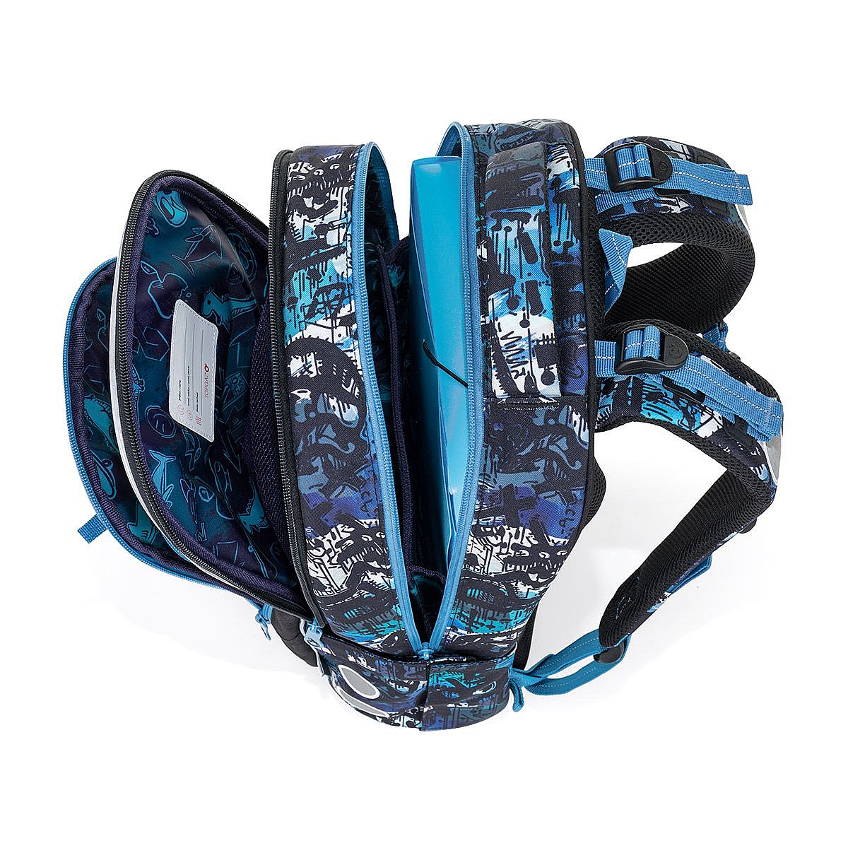 plecak Topgal LORI 26020 - Blue/Black - unisex junior