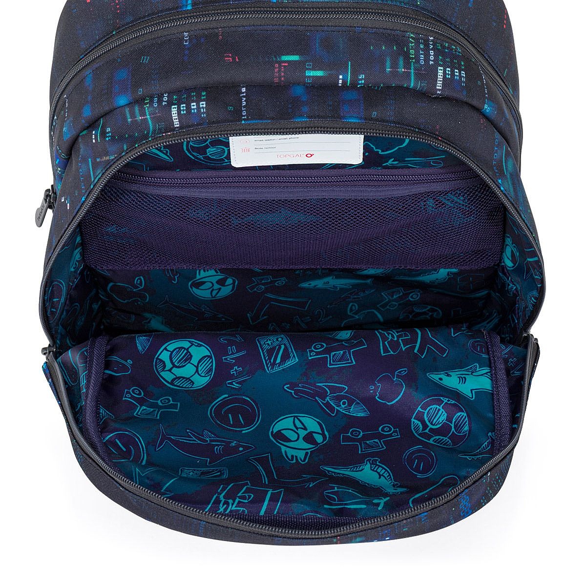 batoh Topgal CODA 26021 - Blue/Black