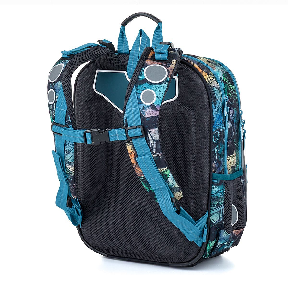 backpack Topgal BAZI 26018 - Green/Blue - boy´s