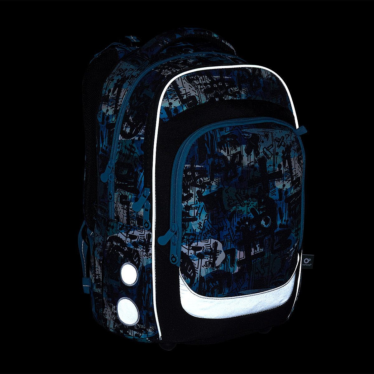 plecak Topgal LORI 26020 - Blue/Black - unisex junior