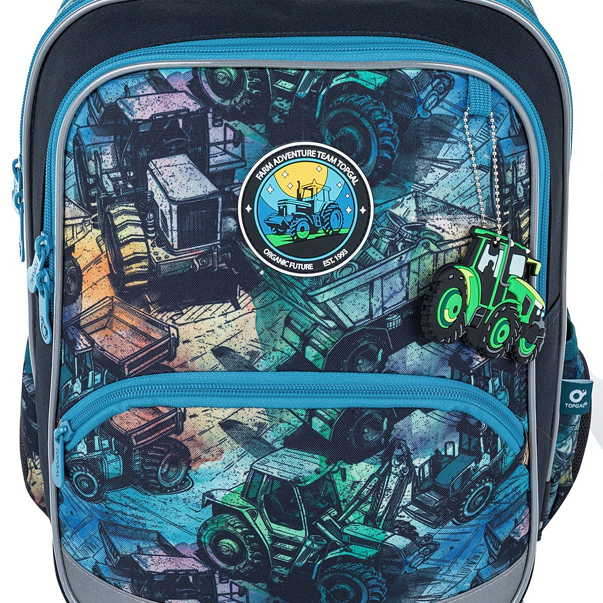 backpack Topgal BAZI 26018 - Green/Blue - boy´s