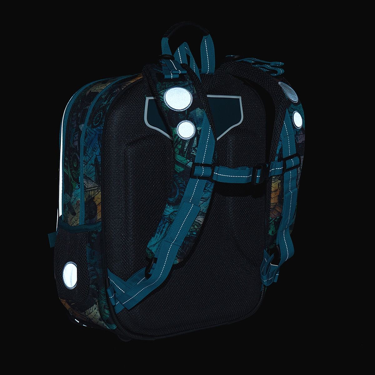 backpack Topgal BAZI 26018 - Green/Blue - boy´s