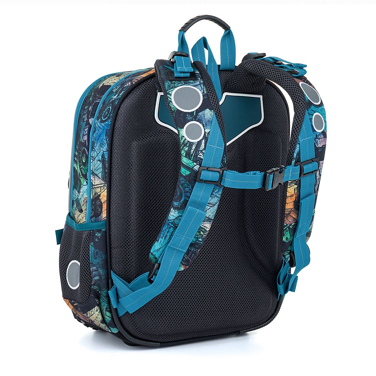 backpack Topgal BAZI 26018 - Green/Blue - boy´s