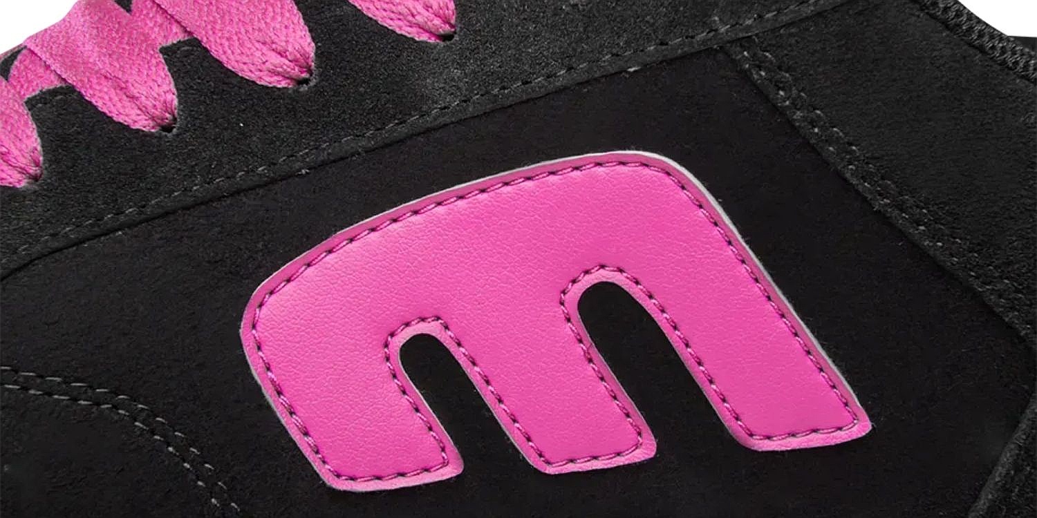 chaussures Etnies Kingpin 2K - Black/Pink - women´s