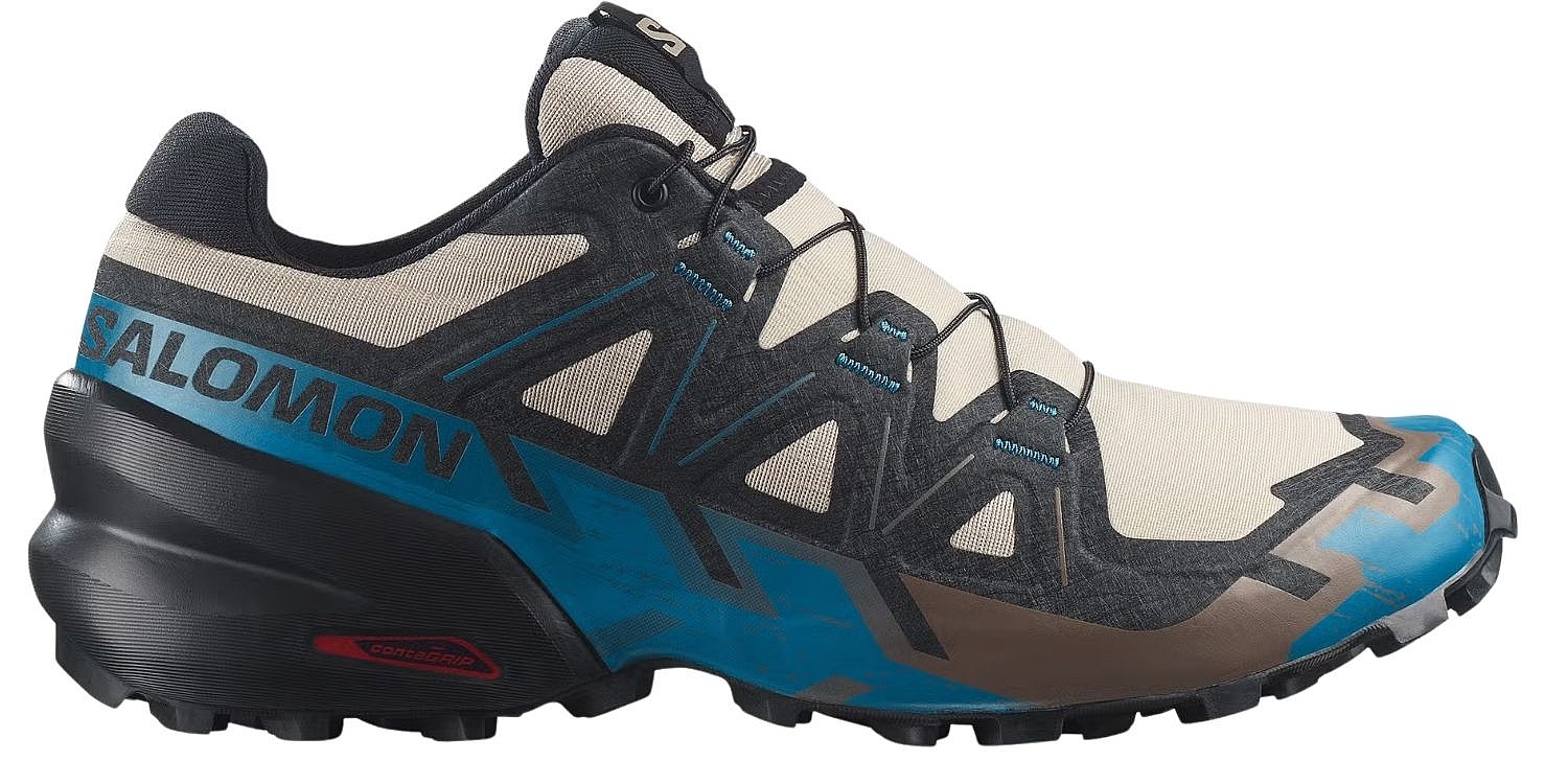 boty Salomon Speedcross 6 - Oxford Tan/Black/Mykynos Blue