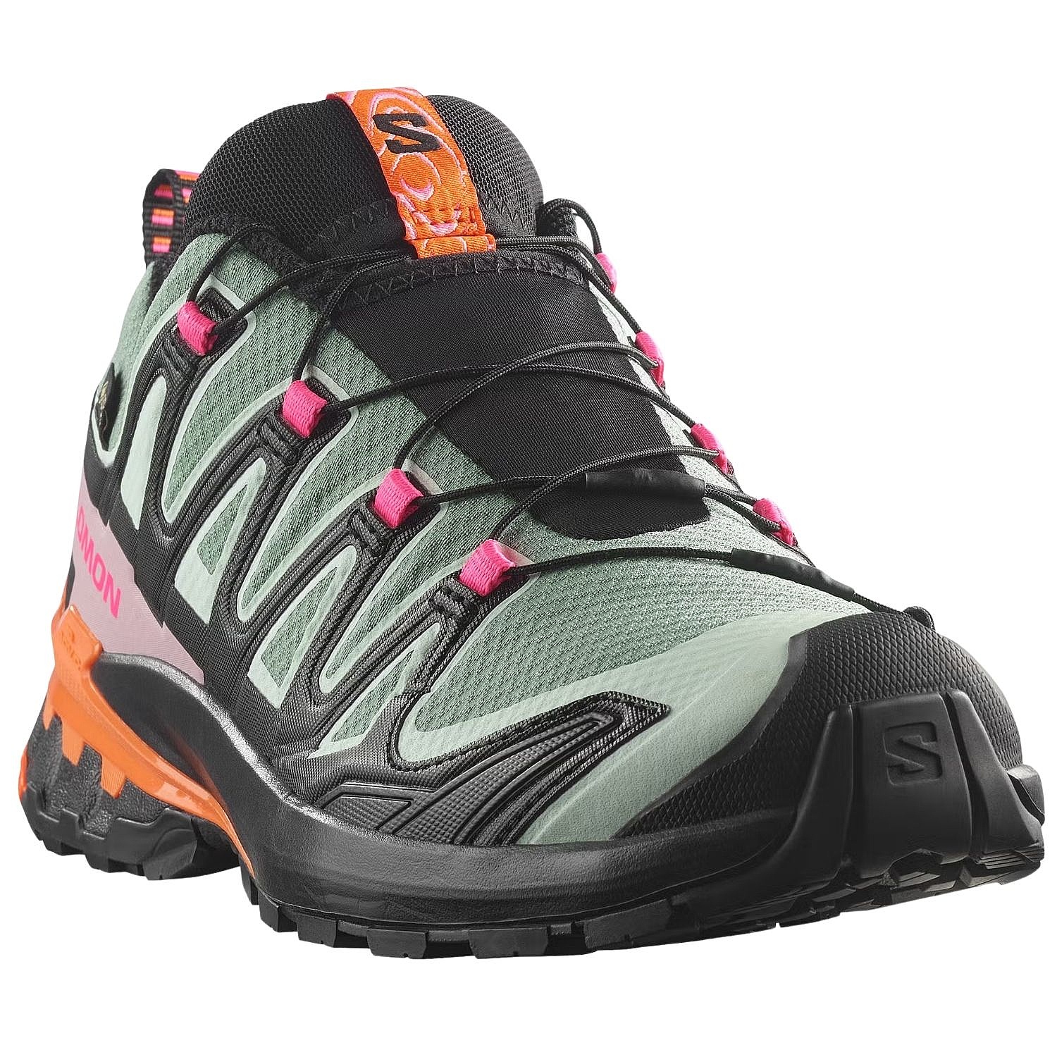 boty Salomon XA Pro 3D V9 GTX Icon W - Black/Green Milieu/Dragon Fire