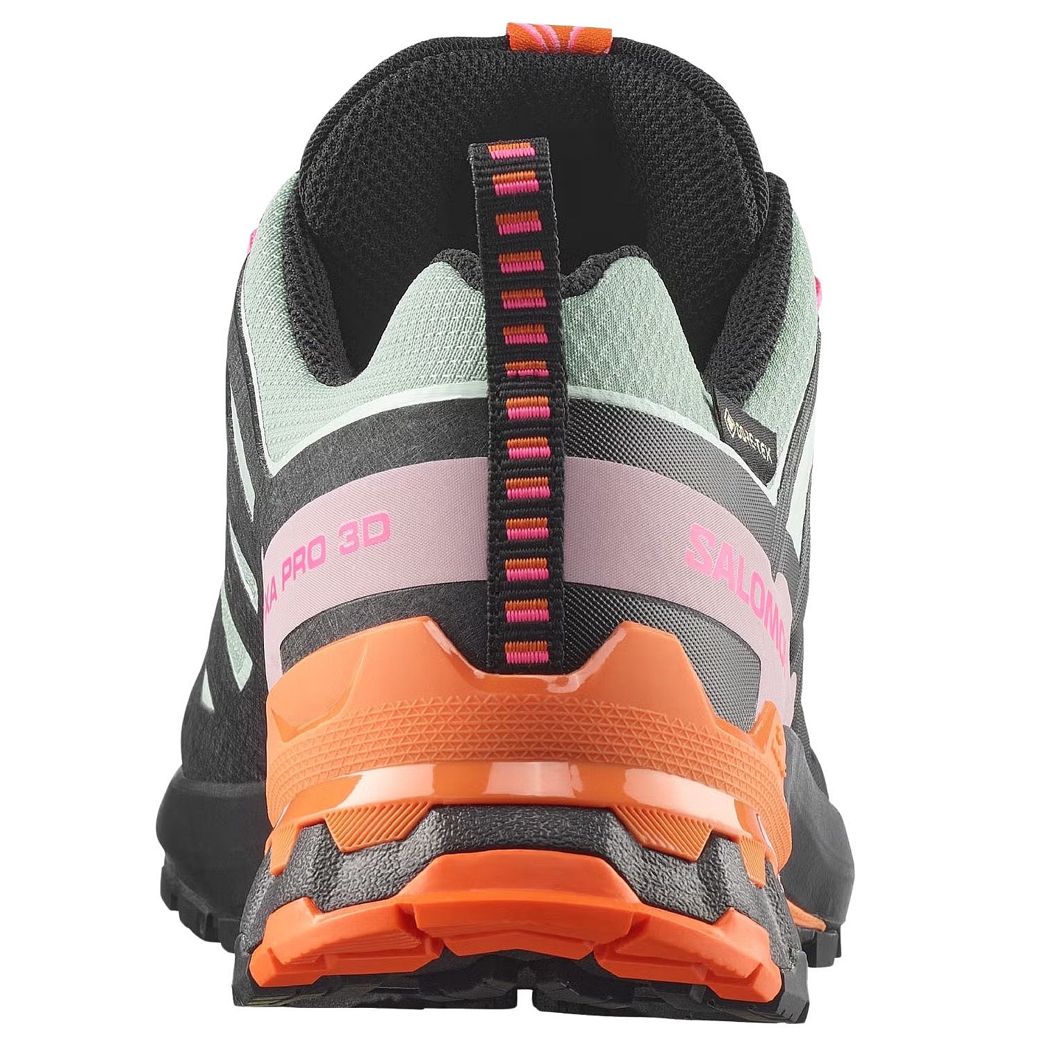 boty Salomon XA Pro 3D V9 GTX Icon W - Black/Green Milieu/Dragon Fire