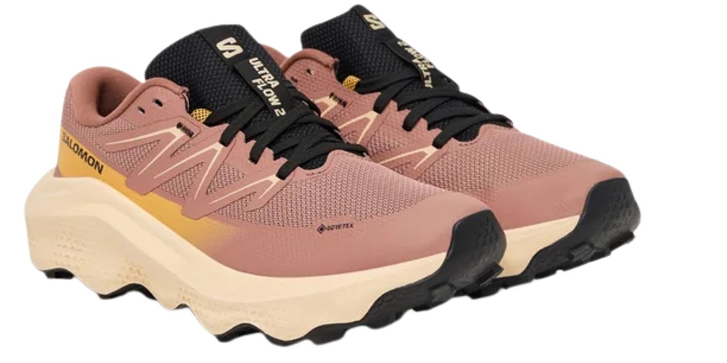 buty Salomon Ultra Flow 2 GTX W - Burlwood/Tender Peach/Warm Apricot - women´s
