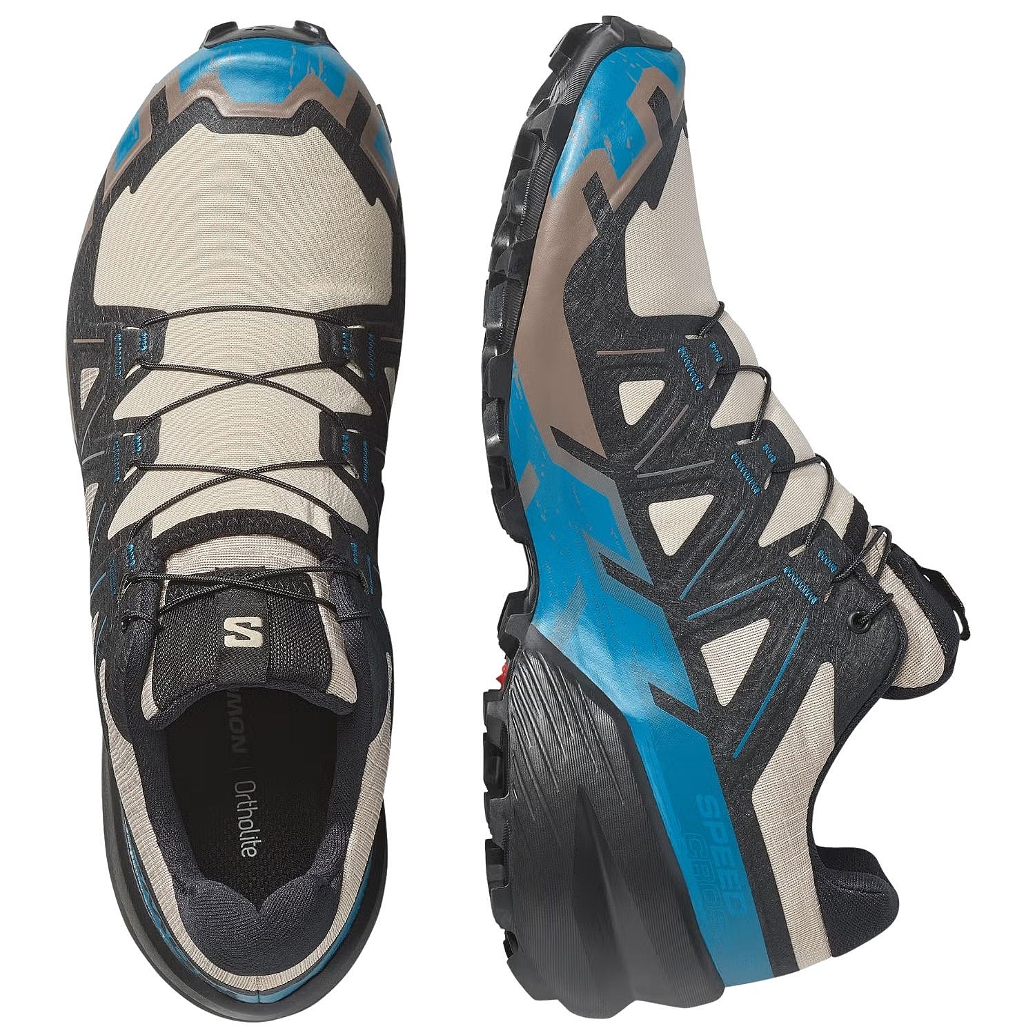 boty Salomon Speedcross 6 - Oxford Tan/Black/Mykynos Blue