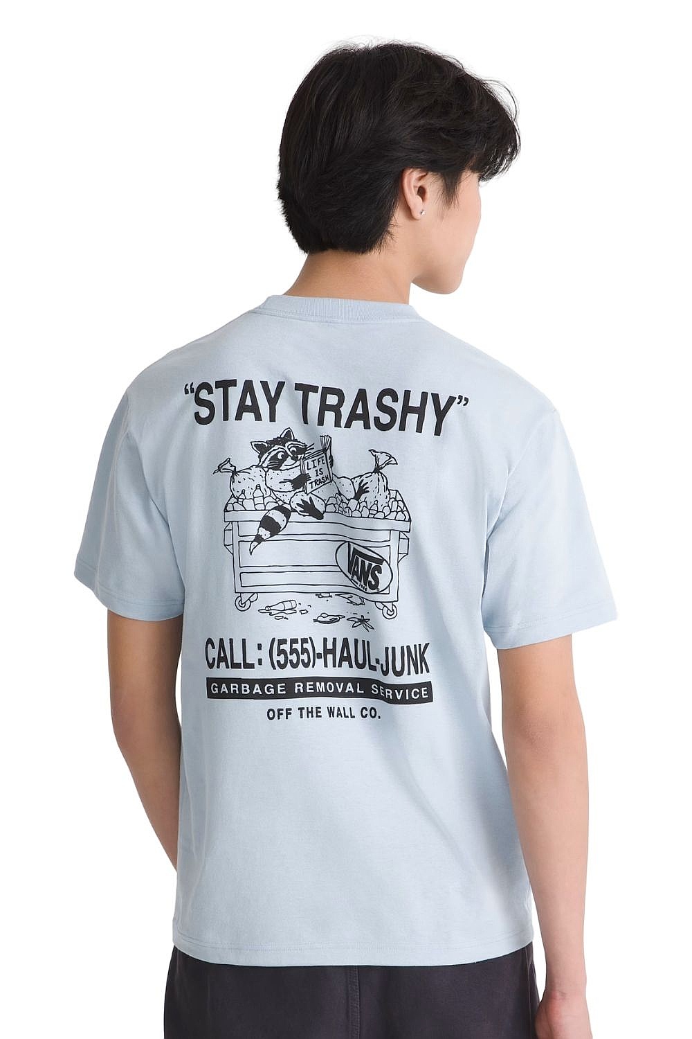 tričko Vans Trashy - Marshmallow - men´s